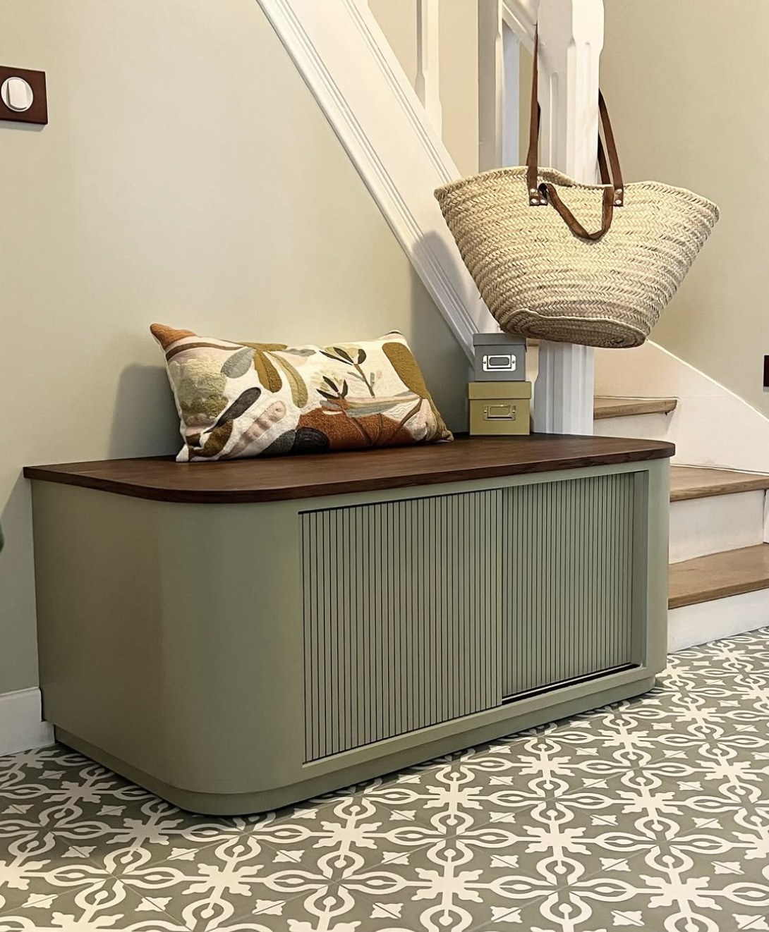 Banc rangement sur mesure