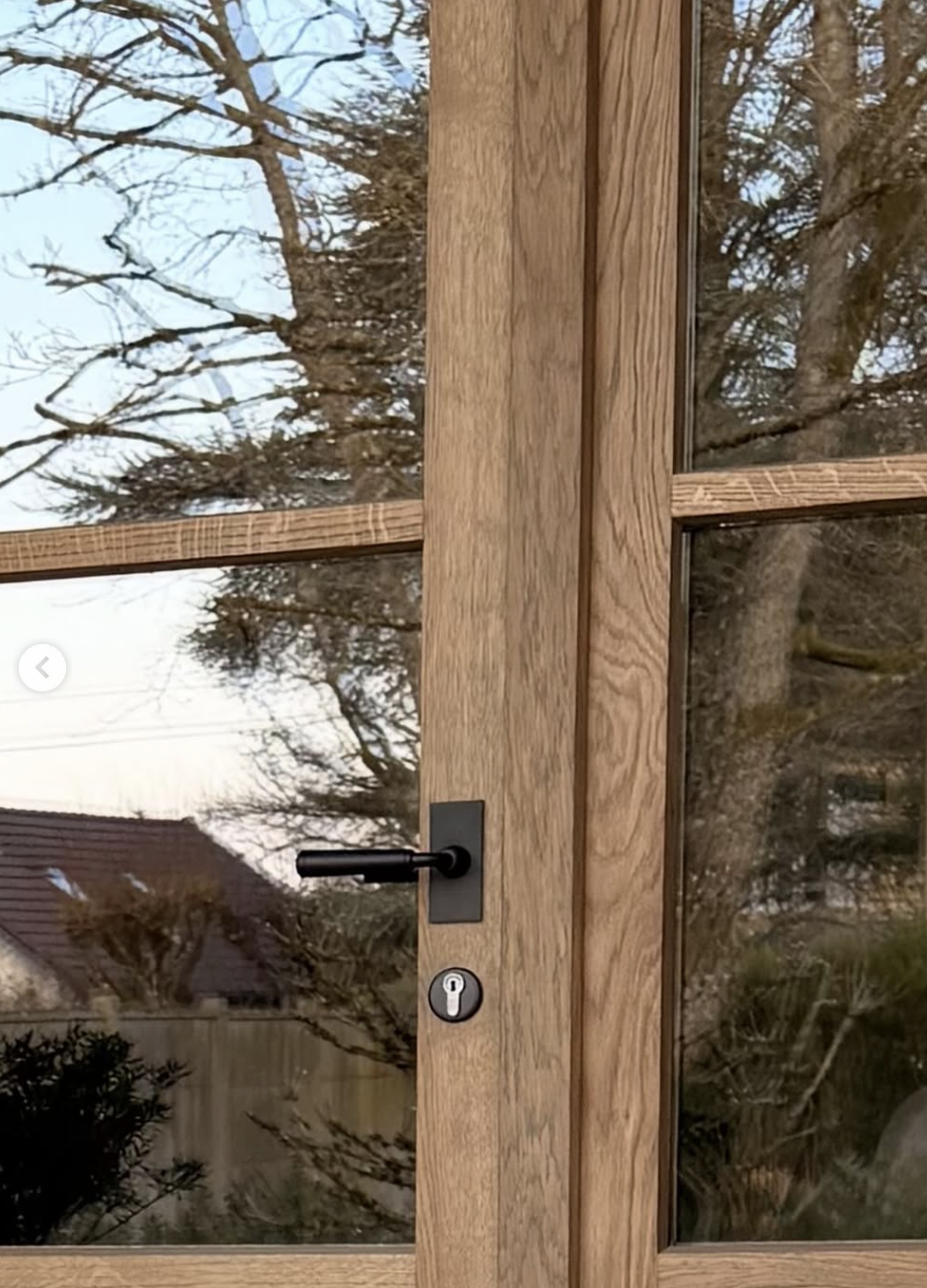 Porte d'entrée verre