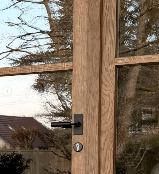 Porte d'entrée verre