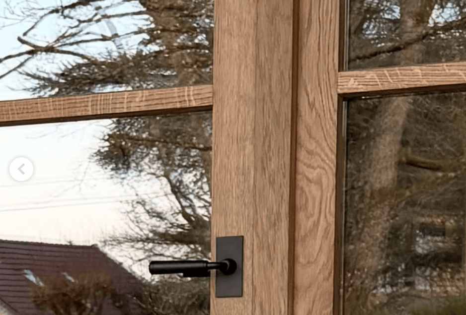 Porte d'entrée verre
