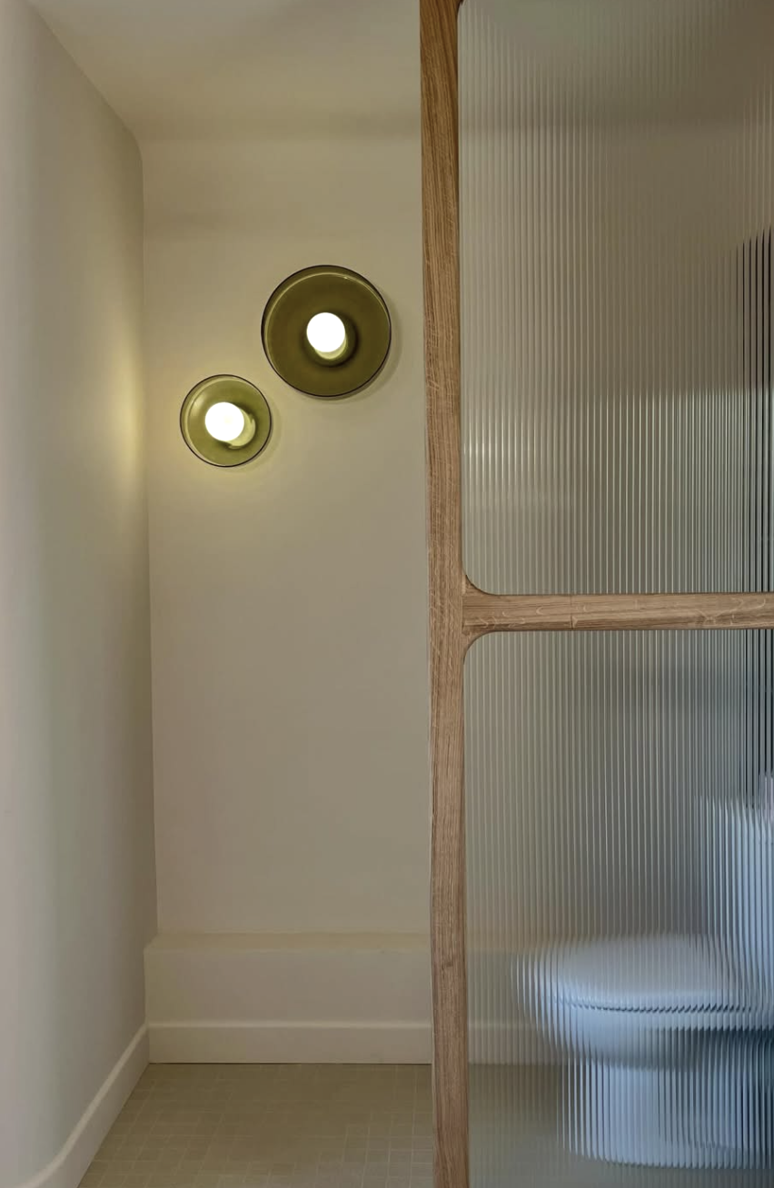 Verrière sur mesure salle de bain
